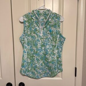 Sport Haley Sleeveless Polo medium